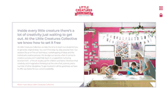 Desktop Screenshot of littlecreaturescollective.com